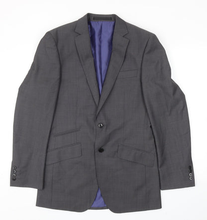 Mens UK Size 36 Marks and Spencer Regular Grey Suit Jacket