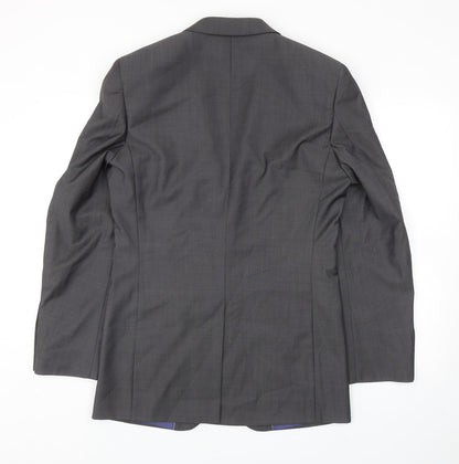 Mens UK Size 36 Marks and Spencer Regular Grey Suit Jacket