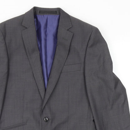Mens UK Size 36 Marks and Spencer Regular Grey Suit Jacket