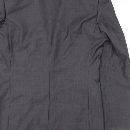 Mens UK Size 36 Marks and Spencer Regular Grey Suit Jacket