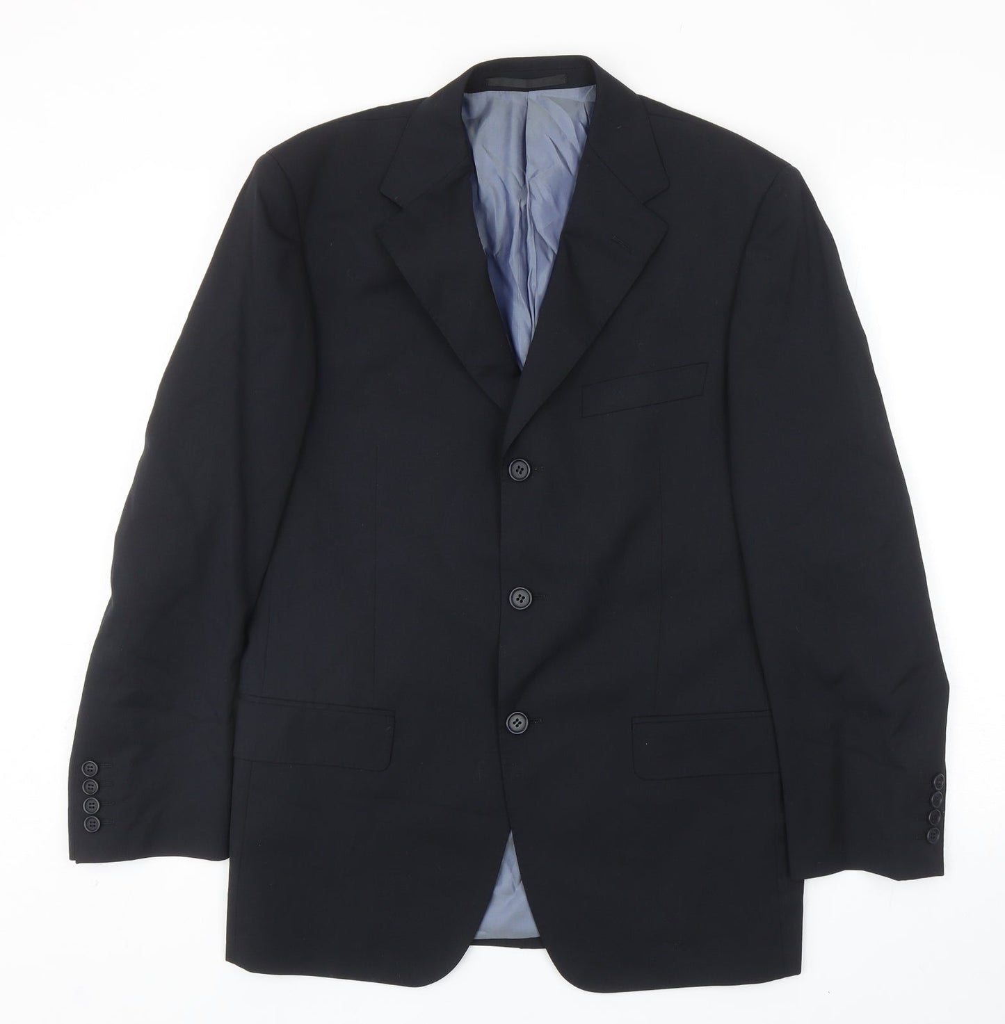 Mens UK Size 38 Marks and Spencer Regular Black Suit Jacket