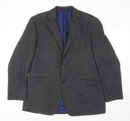 Mens UK Size 42 Marks and Spencer Regular Grey Suit Jacket