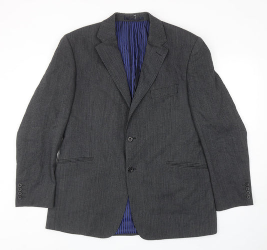 Mens UK Size 42 Marks and Spencer Regular Grey Suit Jacket