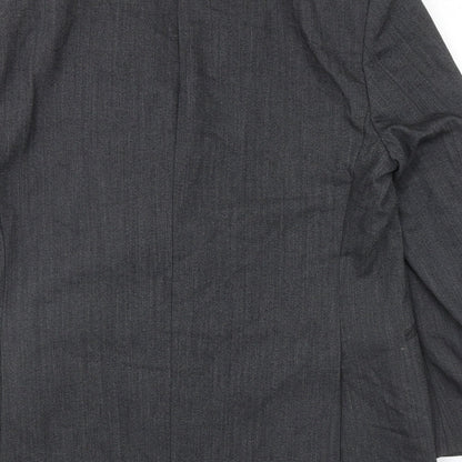 Mens UK Size 42 Marks and Spencer Regular Grey Suit Jacket