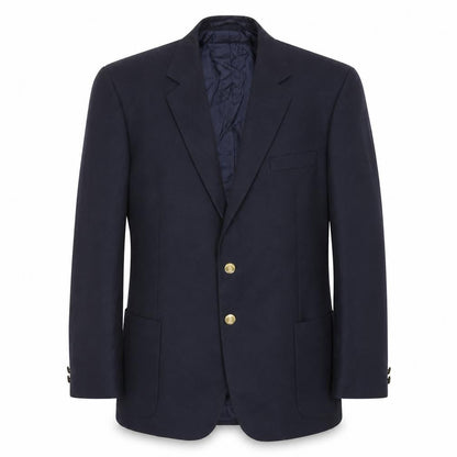 Skopes Mens Blue Wool Jacket Suit Jacket Size 44