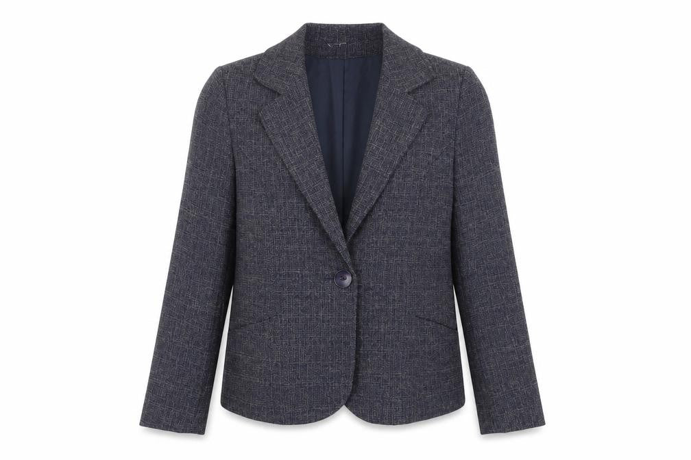 Womens UK Size 14 EWM Regular Blue Blazer