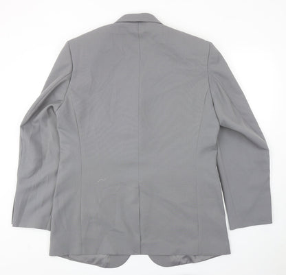 Mens UK Size 42 Jolliman Regular Grey Suit Jacket