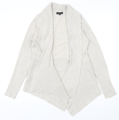Womens UK Size M Verve Ami Beige Cardigan Jumper