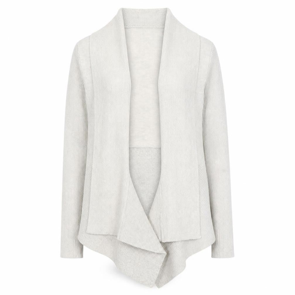Womens UK Size M Verve Ami Beige Cardigan Jumper