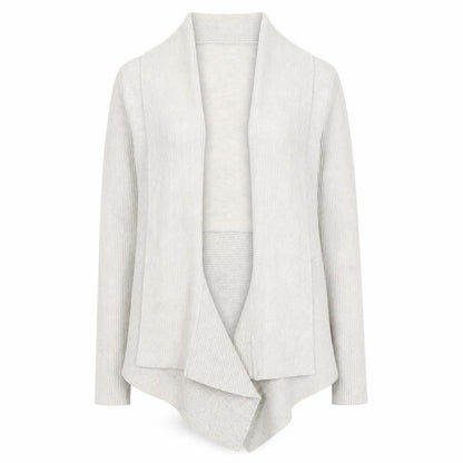 Womens UK Size M Verve Ami Beige Cardigan Jumper