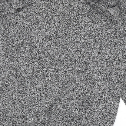 b.young Womens Grey Round Neck Viscose Pullover Jumper Size S