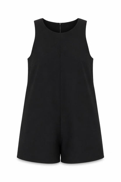 Womens UK Size XS Zara One-Piece Black Playsuit