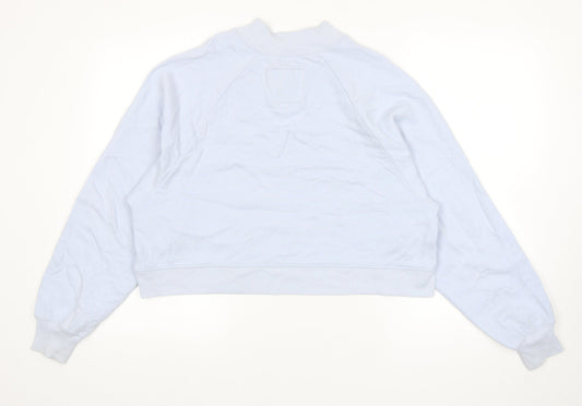 Hollister Womens Blue Cotton Pullover Sweatshirt Size M Pullover - Butterfly