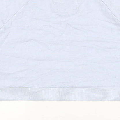 Hollister Womens Blue Cotton Pullover Sweatshirt Size M Pullover - Butterfly