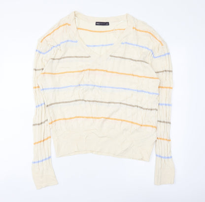 Womens UK Size L Marks and Spencer Multicoloured Pullover Jumper