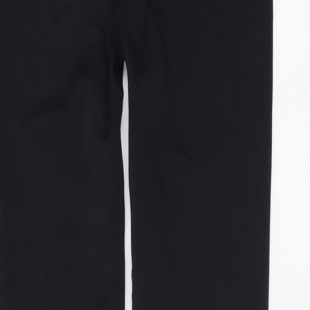H&M Womens Black Polyester Sweatpants Leggings Size M L25 in Regular