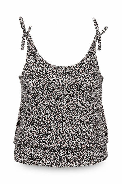 Womens UK Size 12 Oasis Multicoloured Basic Tank