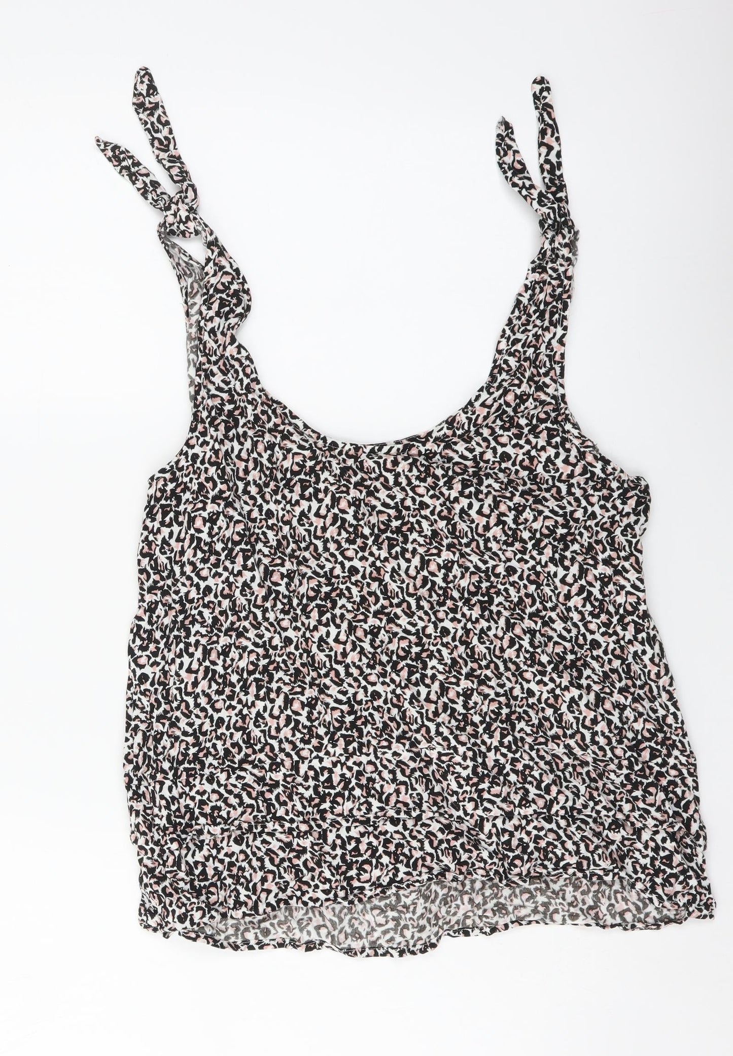 Womens UK Size 12 Oasis Multicoloured Basic Tank