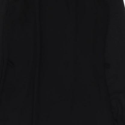 Atmosphere Womens Black Polyester Shift Size 8 Boat Neck Pullover