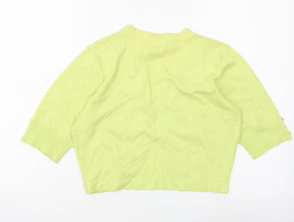 Womens UK Size S M&Co Green Shrug Jumper