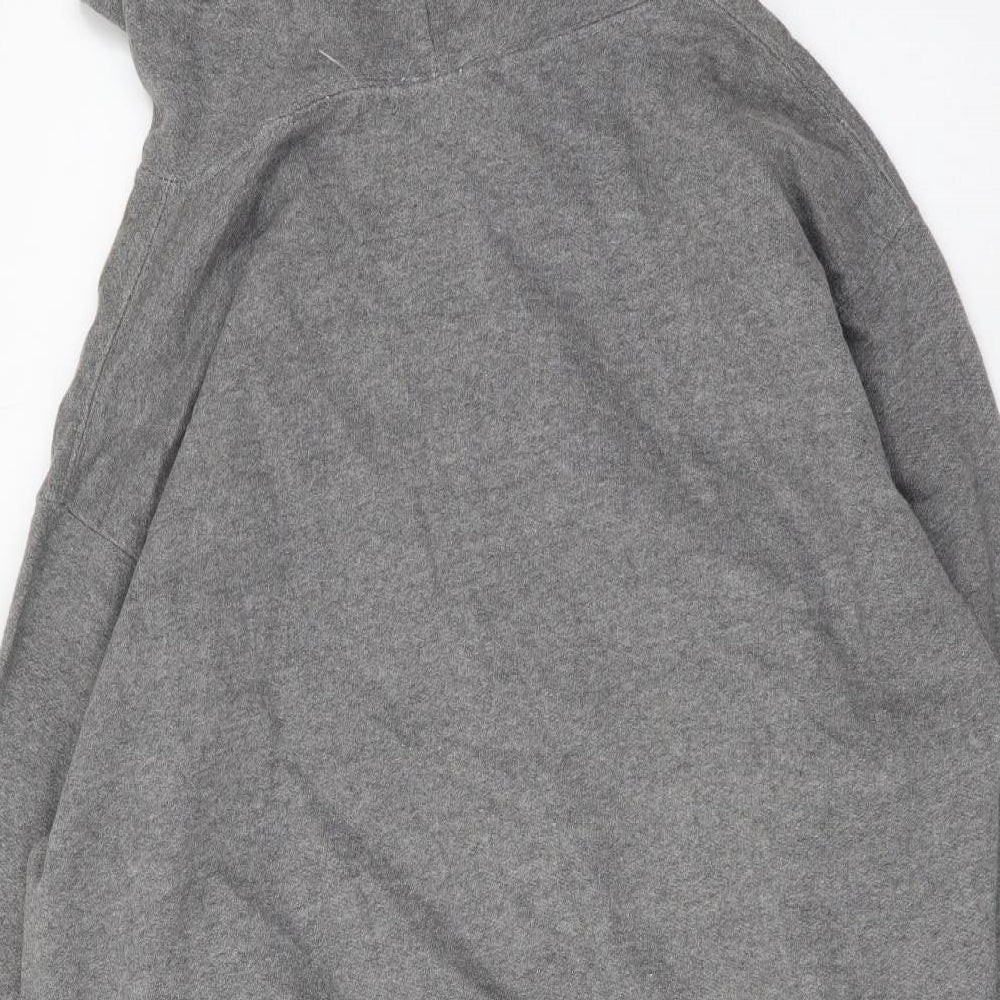 Jostens Mens Grey Cotton Pullover Hoodie Size S - Senior Class