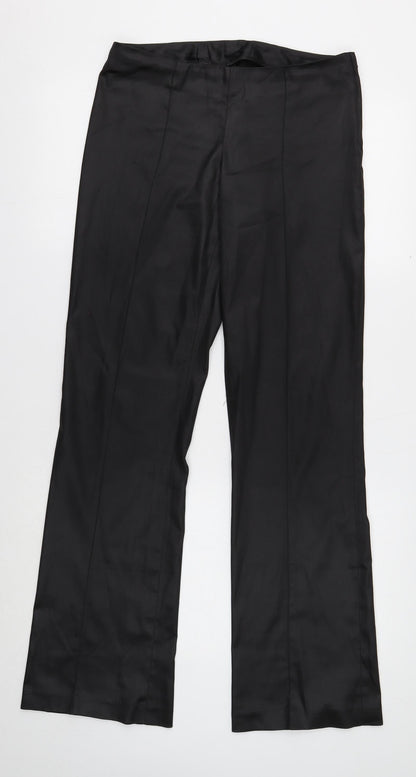 Womens UK Size S Divided Regular Fit  Black Trousers
