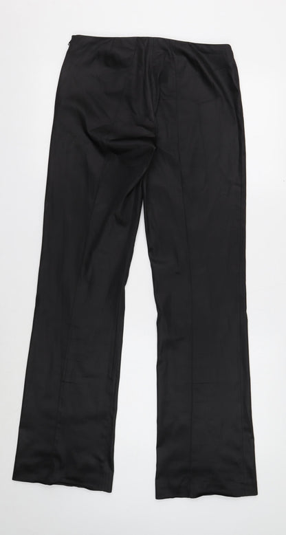 Womens UK Size S Divided Regular Fit  Black Trousers