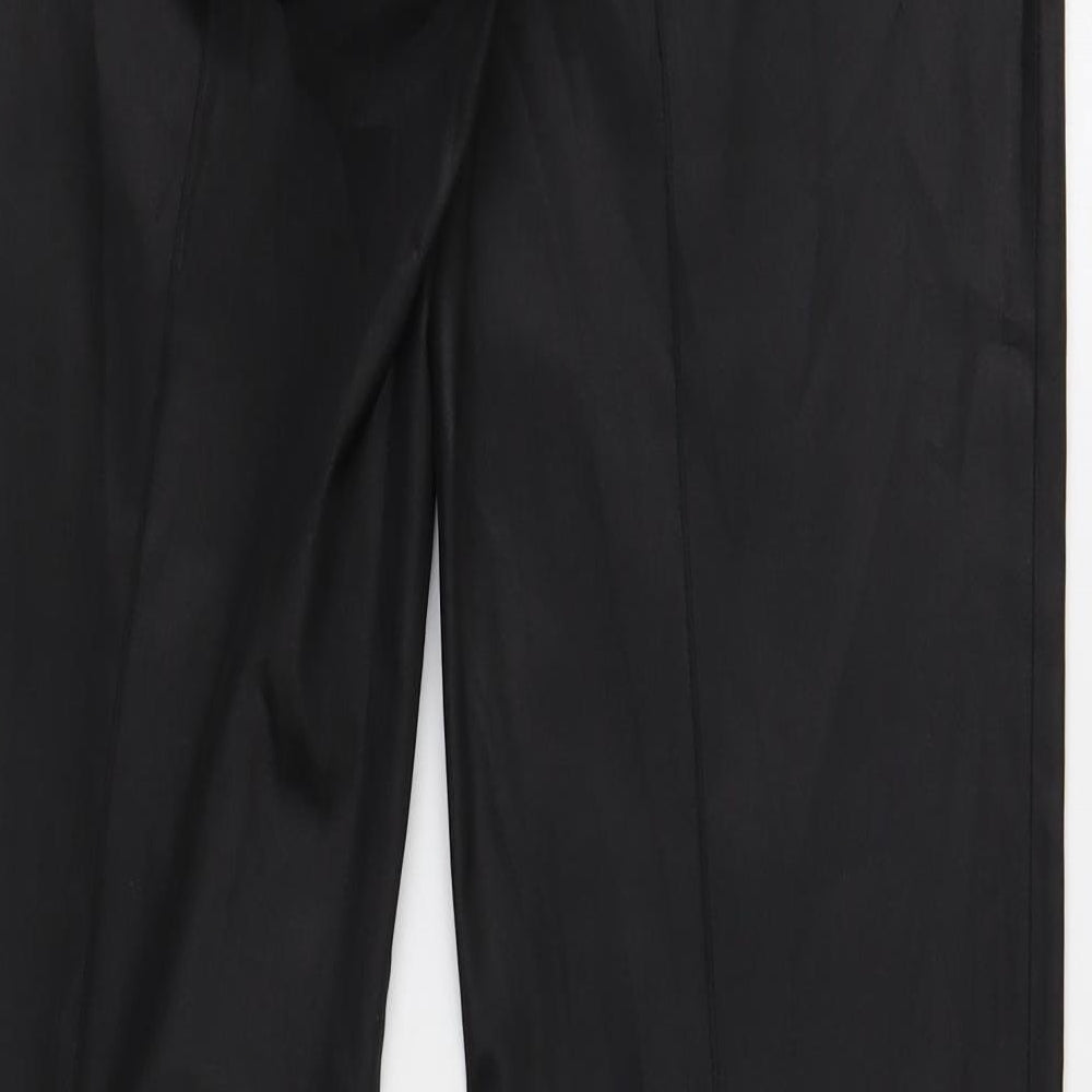Womens UK Size S Divided Regular Fit  Black Trousers
