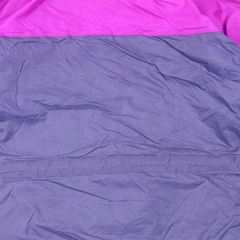 Womens UK Size S Outdoor Scene Multicoloured Rain Coat