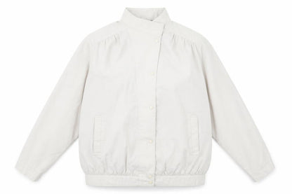 St Michael Womens Ivory Jacket Size 16 Snap