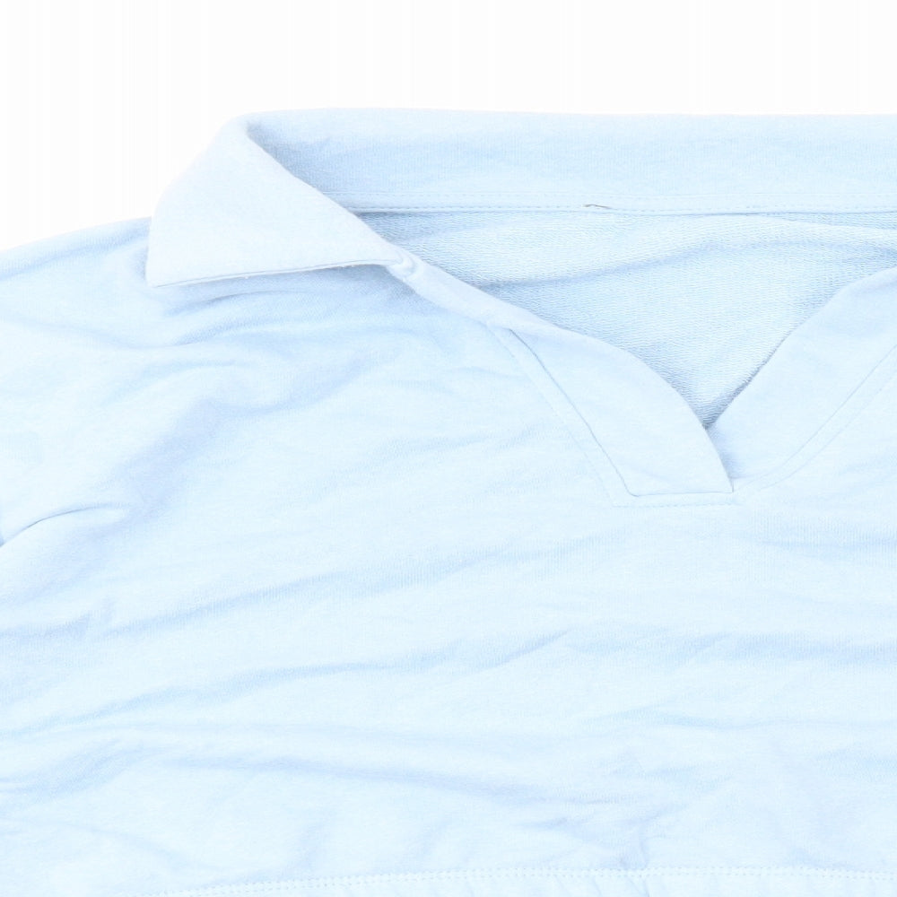 Primark Womens Blue Cotton Pullover Sweatshirt Size M Pullover
