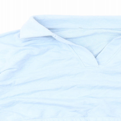 Primark Womens Blue Cotton Pullover Sweatshirt Size M Pullover
