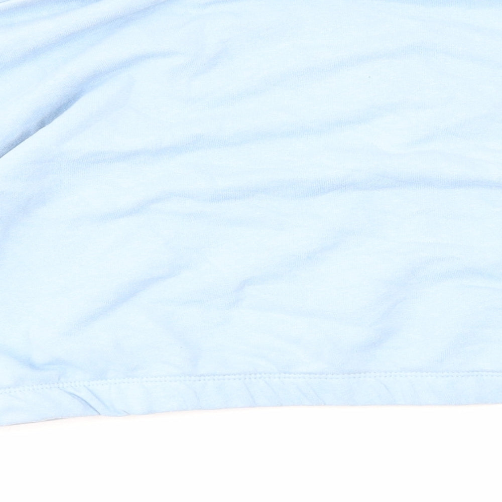 Primark Womens Blue Cotton Pullover Sweatshirt Size M Pullover