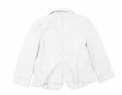 Womens UK Size 10 Red Herring Grey Jacket