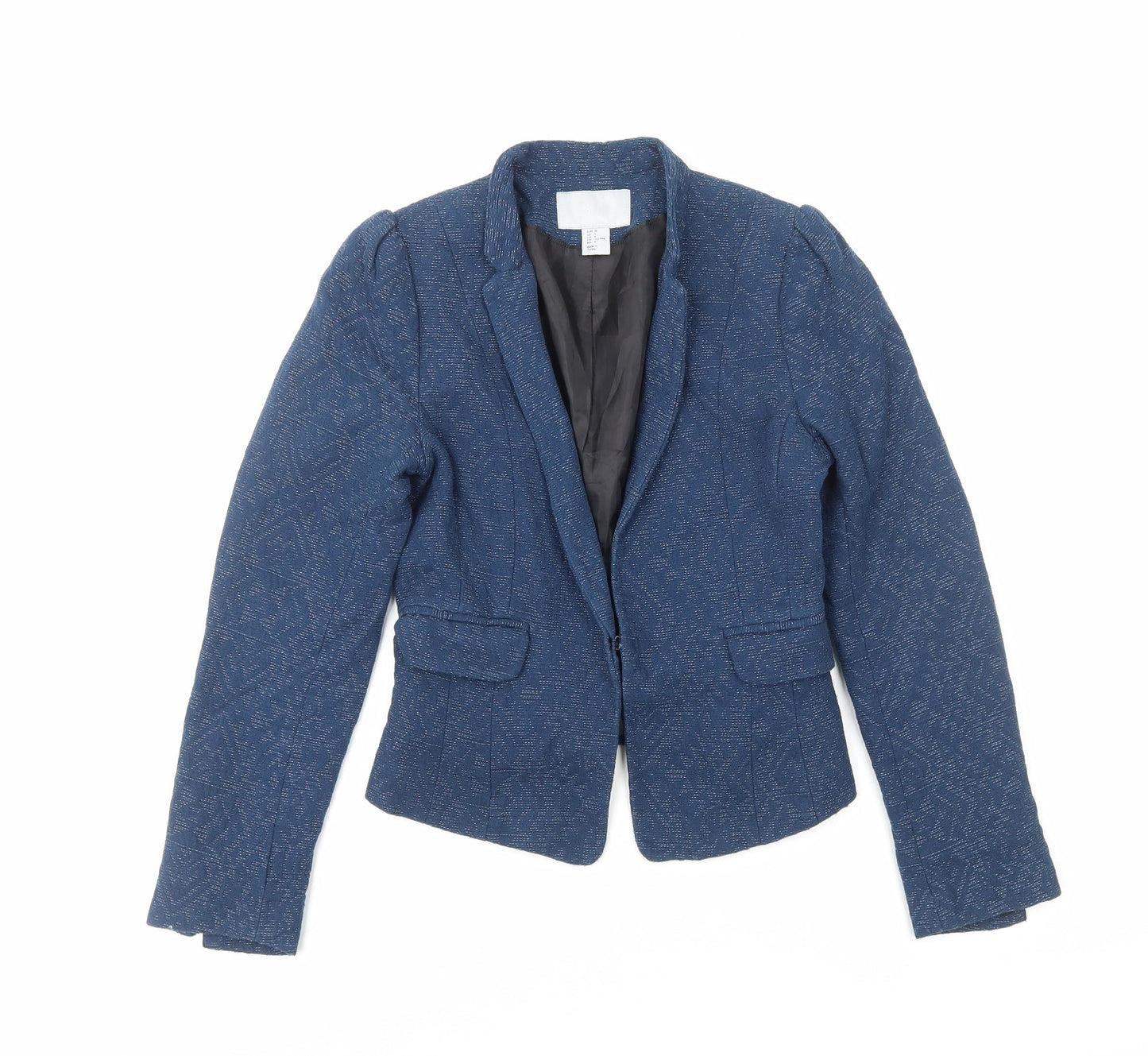 Womens UK Size 8 H&M Blue Jacket
