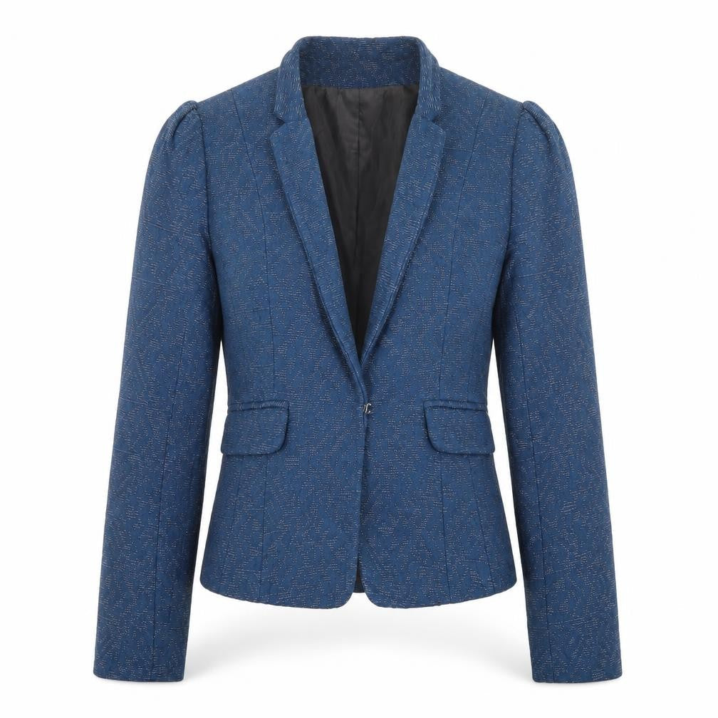 Womens UK Size 8 H&M Blue Jacket
