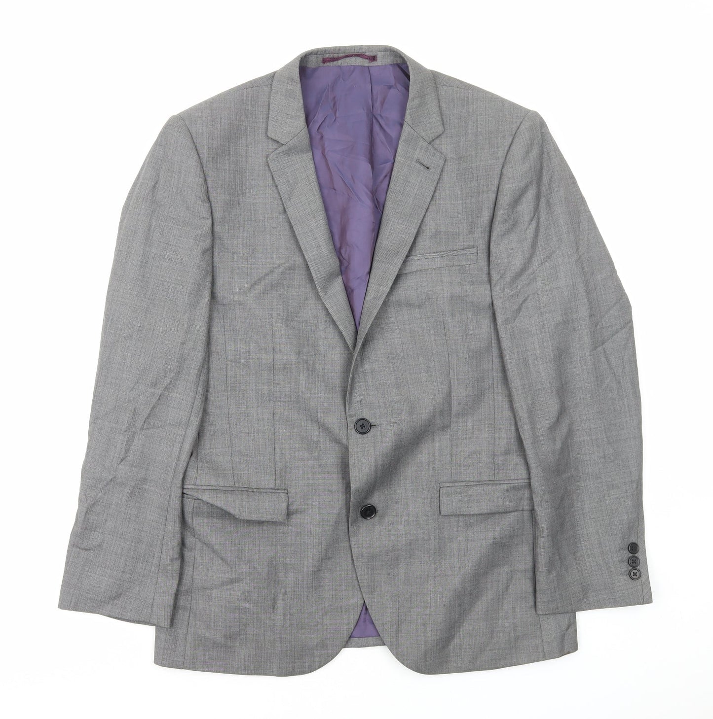Mens UK Size M NEXT Regular Grey Suit Jacket