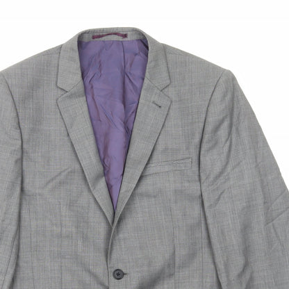 Mens UK Size M NEXT Regular Grey Suit Jacket