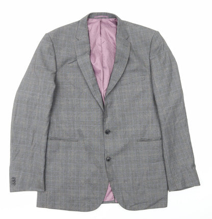 Mens UK Size L Taylor & Wright Regular Grey Suit Jacket