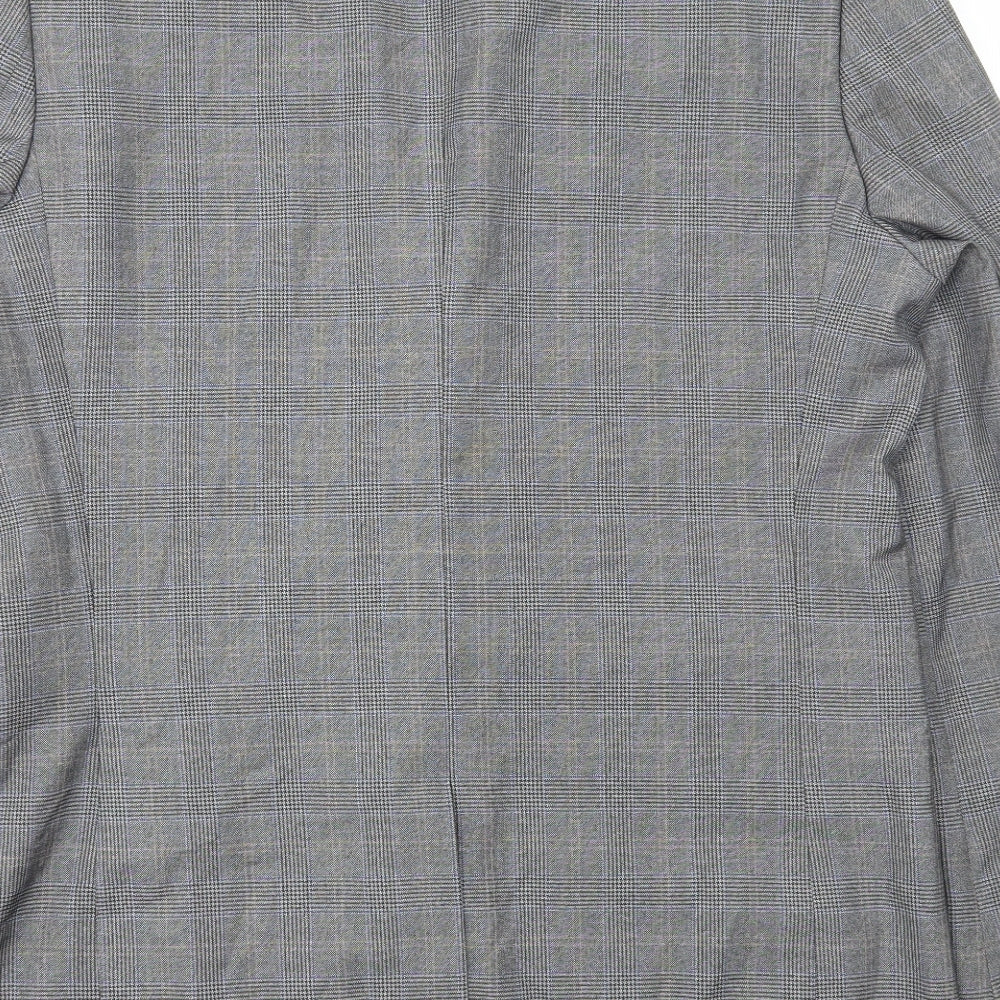 Mens UK Size L Taylor & Wright Regular Grey Suit Jacket