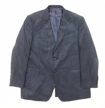 Mens UK Size L Marks and Spencer Regular Blue Suit Jacket
