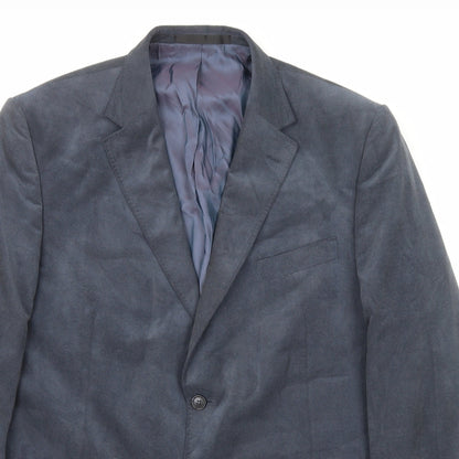 Mens UK Size L Marks and Spencer Regular Blue Suit Jacket