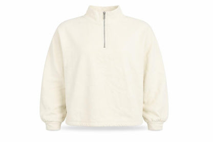 Primark Womens Ivory Cotton Pullover Sweatshirt Size 14 Pullover