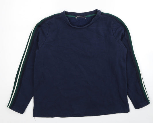 Womens UK Size 8 Marks and Spencer Blue Pullover Sweatshirt