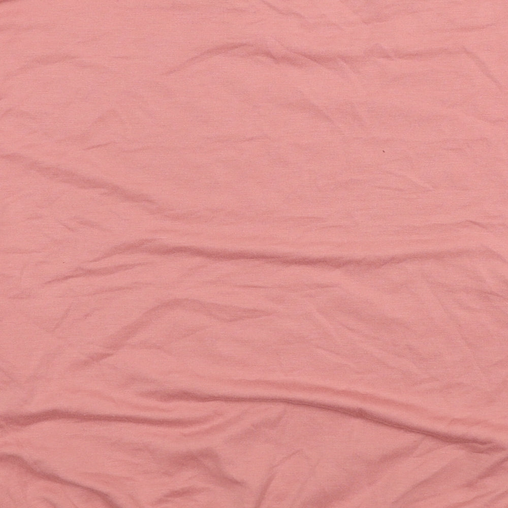 SheIn Womens Pink Polyester Pullover Sweatshirt Size M Pullover