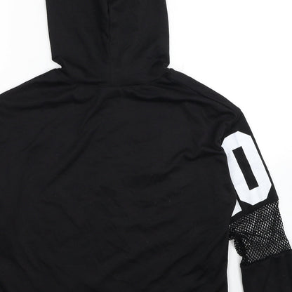 Wear Code Womens Black Polyester Pullover Hoodie Size S Pullover - Vegas