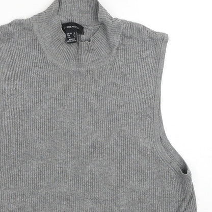 Womens UK Size 16 Atmosphere Grey Vest Jumper