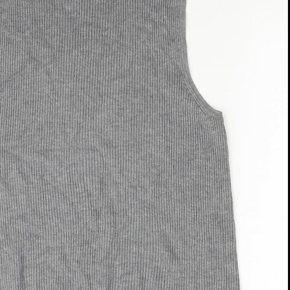 Womens UK Size 16 Atmosphere Grey Vest Jumper