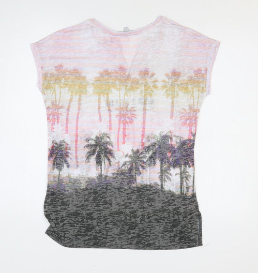 Womens UK Size 8 NEXT Multicoloured Basic Tank