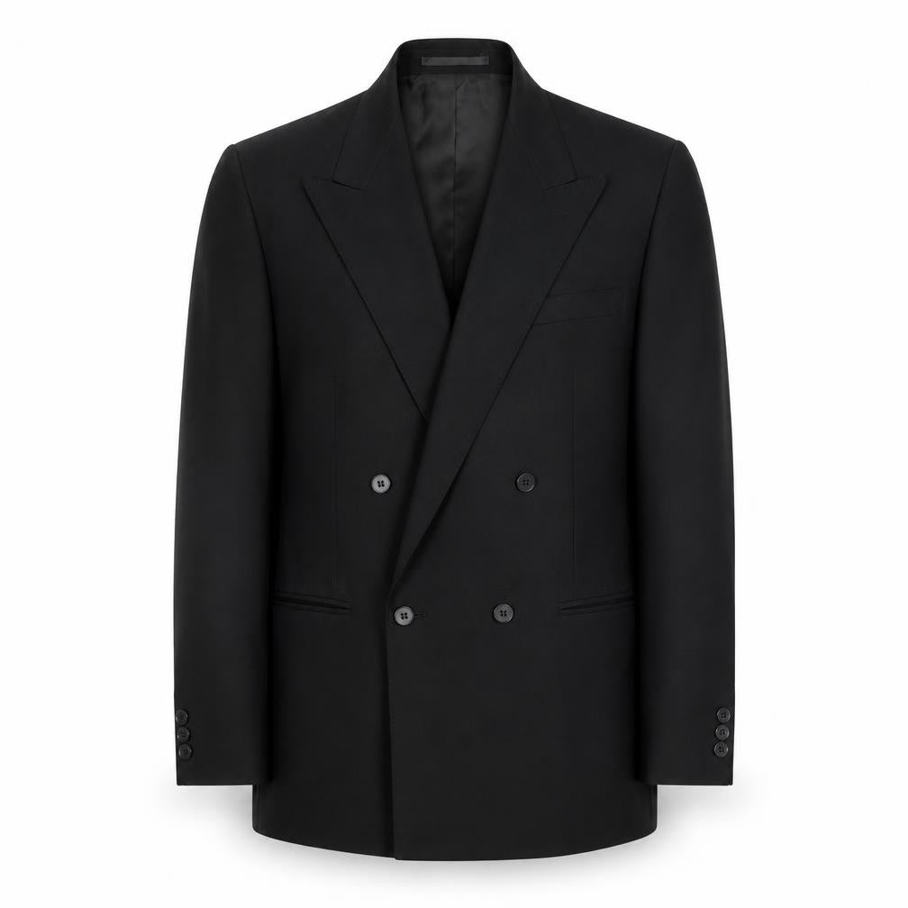 Mens UK Size 42 Dunn & Co Regular Black Suit Jacket